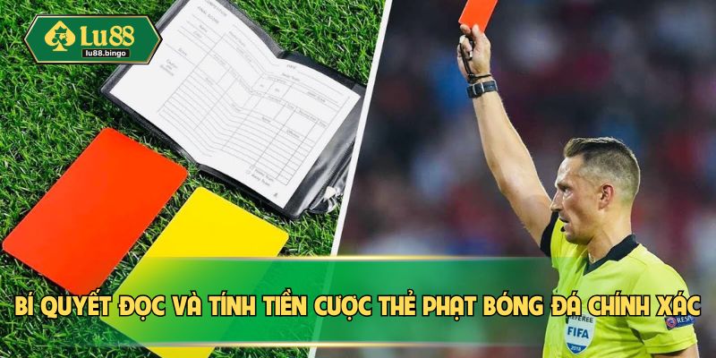 Bí quyết đọc và tính tiền cược thẻ phạt bóng đá chính xác