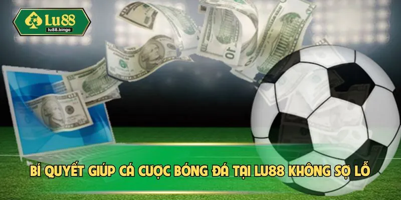 Bí quyết giúp cá cược bóng đá tại LU88 không sợ lỗ