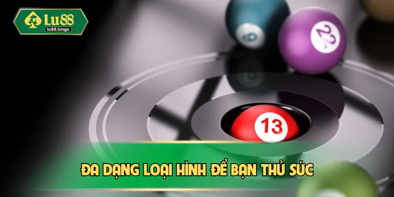 Đa dạng loại hình để bạn thử sức