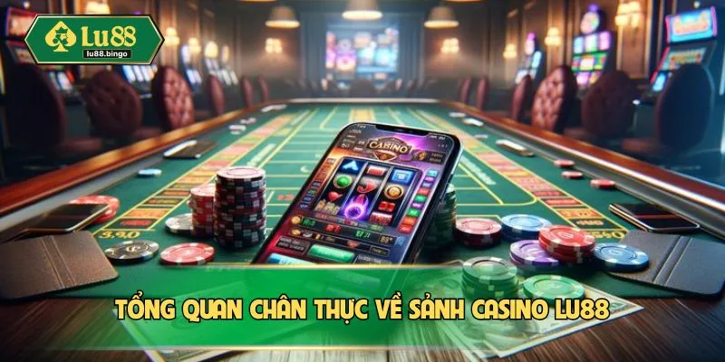 Tổng quan chân thực về sảnh casino LU88